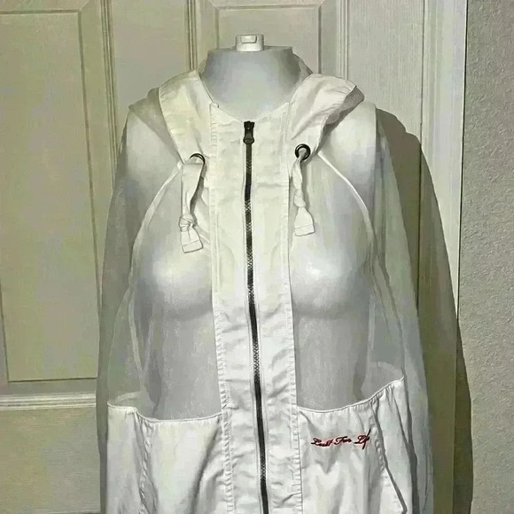 Lana Del Rey Lust For Life Tour Jacket Zip Hoodie Mesh Coachella Large Womens - Picture 5 of 11